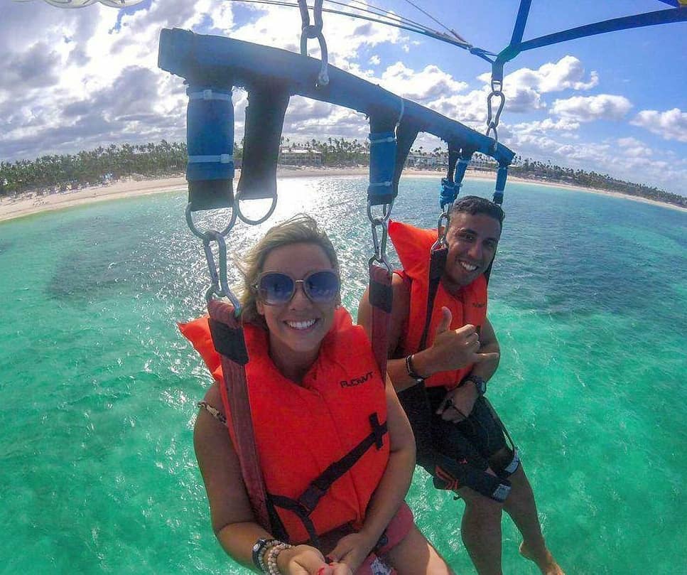 Best Resorts Parasailing Experience Over The Punta Cana Coast Resort